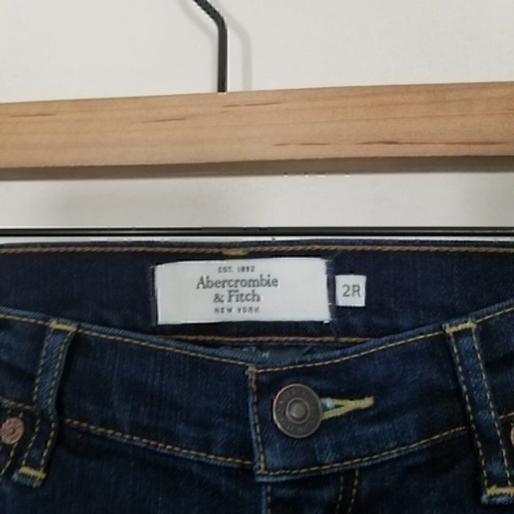 Abercrombie & Fitch EMMA Stretch Jeans Size 2R - Picture 3 of 7